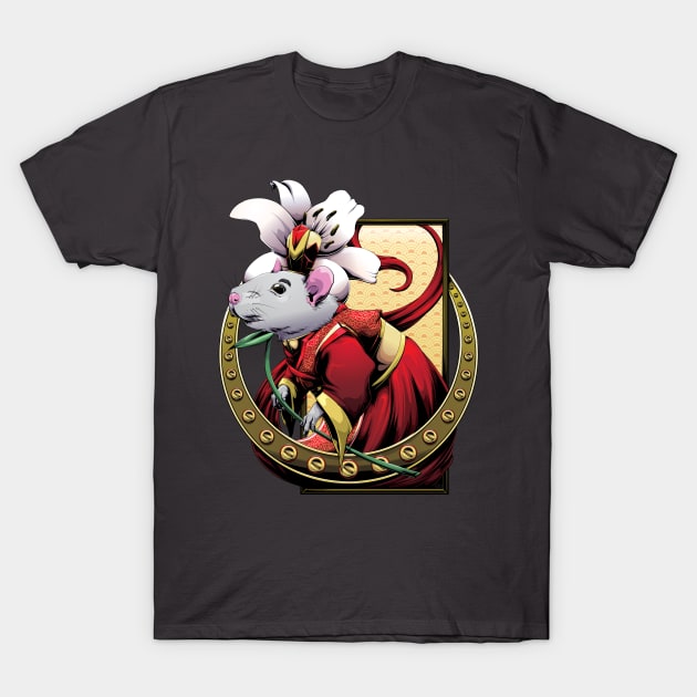 Year of the Rat T-Shirt by redappletees